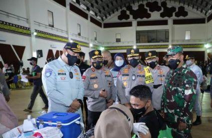 Kakorlantas Irjen Pol. Istiono Tinjau Paksinasi Massal di Medan