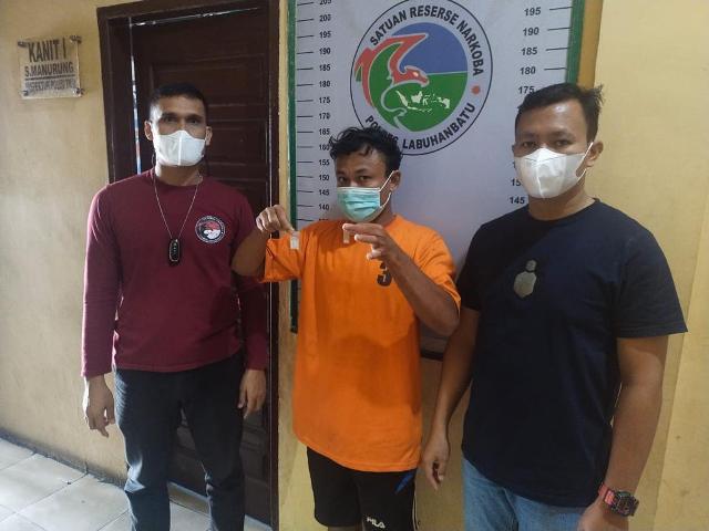 Tindak Lanjuti Laporan Masyarakat, Bandar sabu di Kecamatan Bilah Hilir Ditangkap