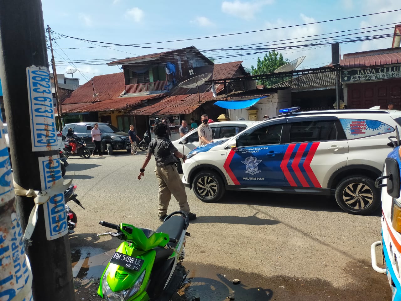 Kejar Perwira Polisi Pakai Parang, Seorang Pemulung Diringkus