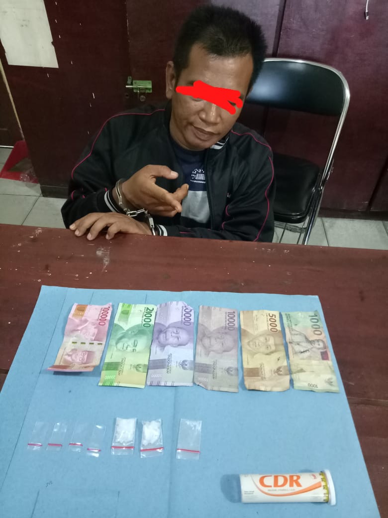 Polsek Padang Tualang Tangkap Pengedar Sabu