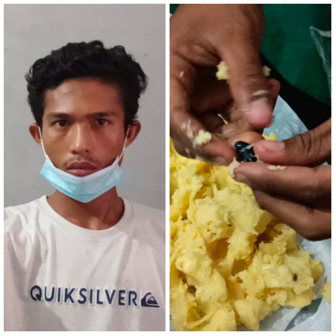 Petugas Rutan Tanjung Pura Gagalkan Penyelundupan Sabu Dalam Tape Ubi