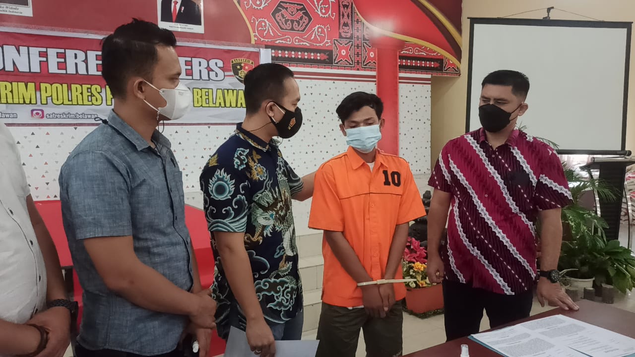 Polres Pelabuhan Belawan Tangkap Bajing Yang Viral