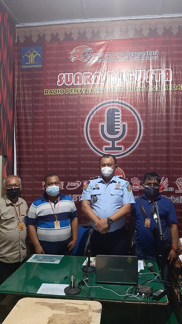 Radio Suara Ragusta Rutan Kelas I Medan Sebagai Wahana Edukasi & Hiburan Untuk Warga Binaan