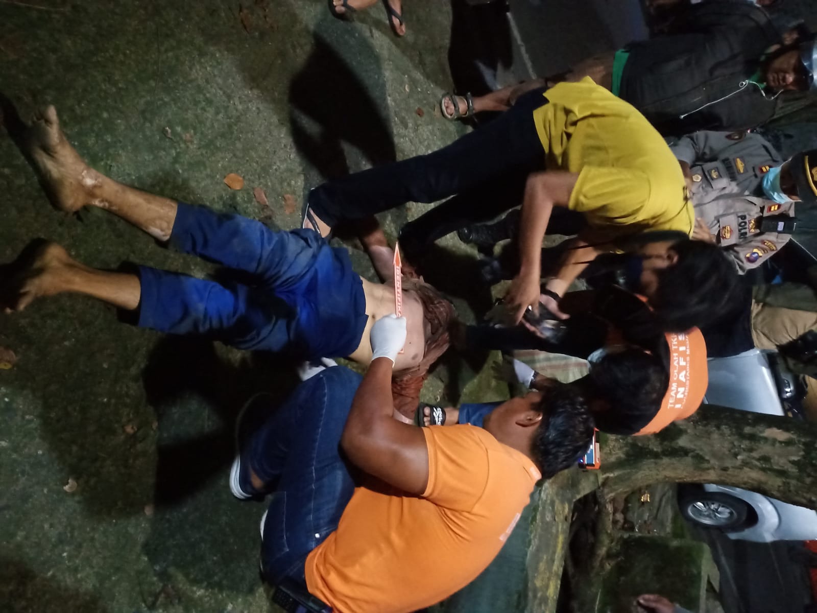 Mr.X  Temukan Warga Tewas Dalam Parit