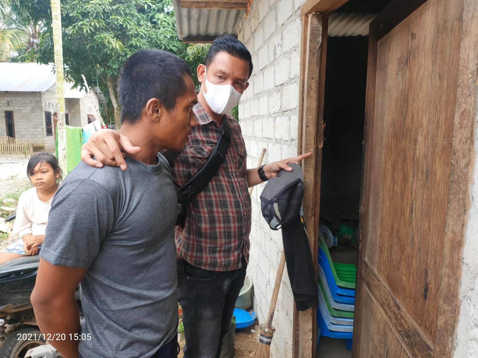 Tong Kepiting dan Uang Dicuri, Pria Dusun III Desa Pulau Sembilah Dijemput Polisi 