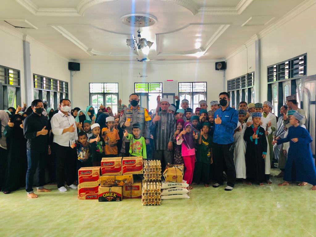 Kapolres Labuhanbatu Motivasi Anak Panti Asuhan Namira Meraih Cita-Cita