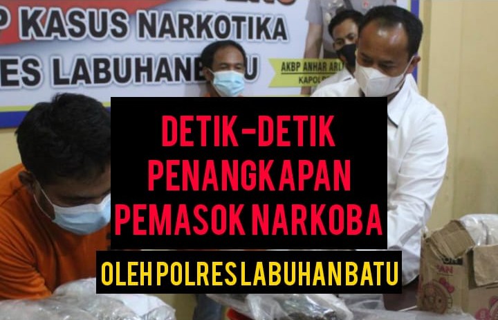 polres labuan batu ungkap pemasok narkoba