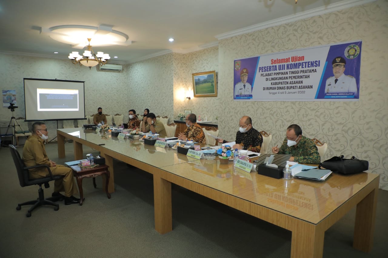 14 Pejabat di Lingkungan Pemkab Asahan Ikut Uji Kompetensi