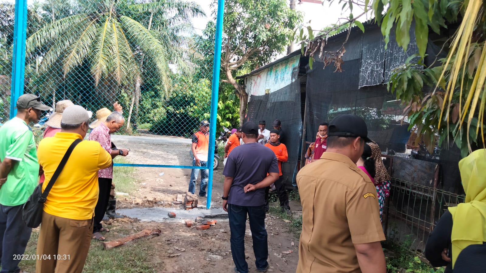 Dipicu Masalah Pemagaran, Warga Tanjung Pasir & Paya Tampak Nyaris Bentrok 