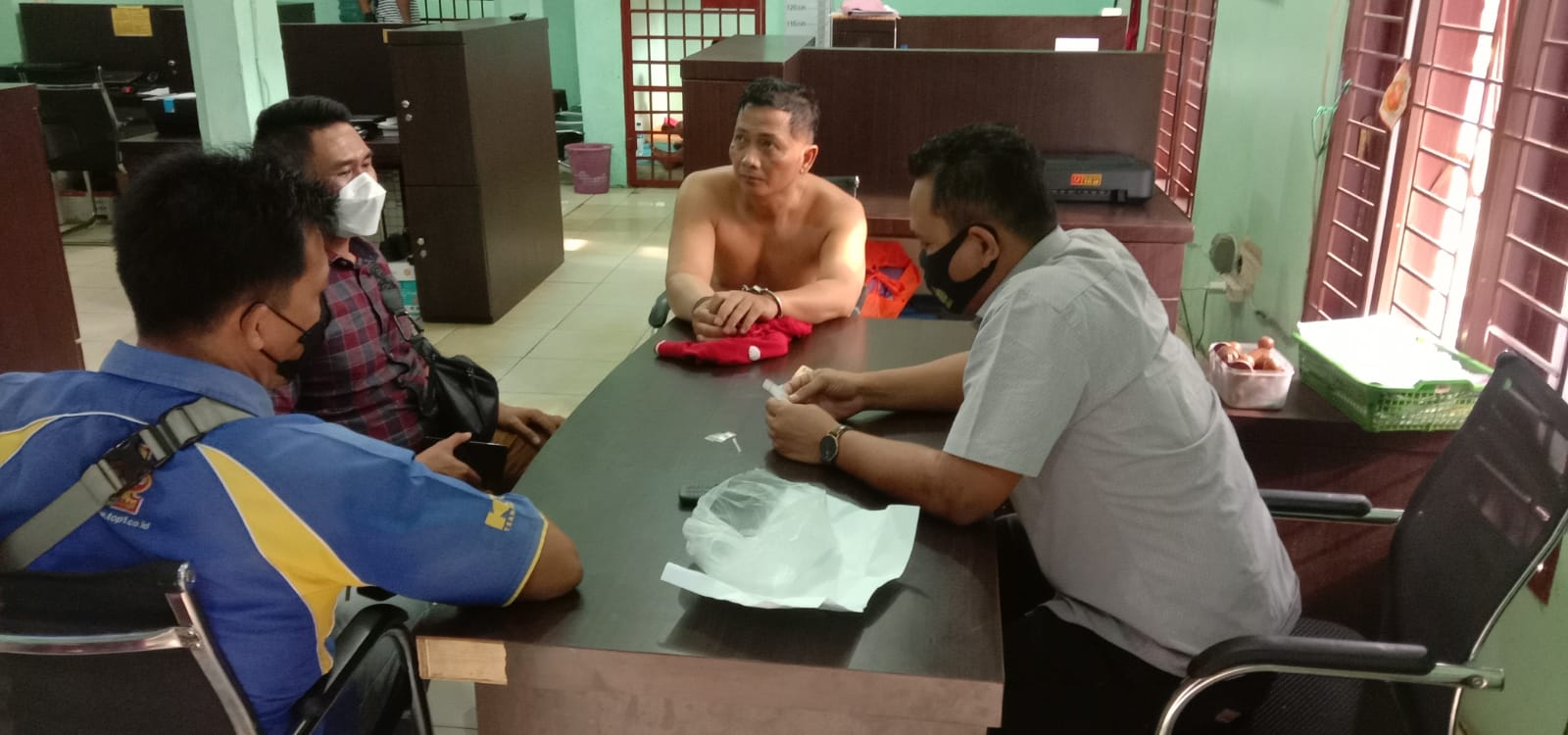 Lagi Transaksi, Terduga Bandar Sabu Disergap 