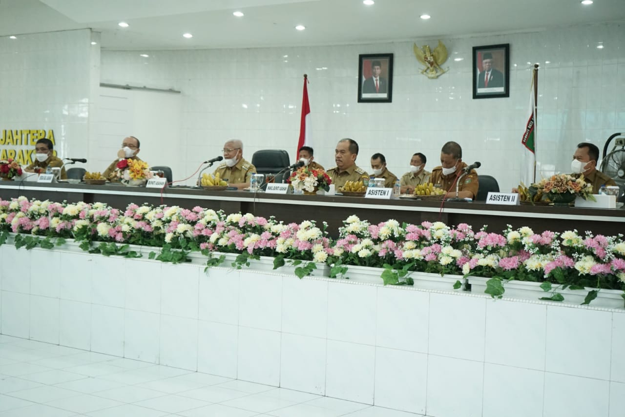 Bupati Asahan Pimpin Rapat Rakorpem