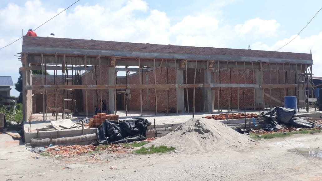 Diduga Tidak Memiliki IMB, Bangunan 4 Pintu di Jalan Baru Tanjung Leidong Tetap Berjalan
