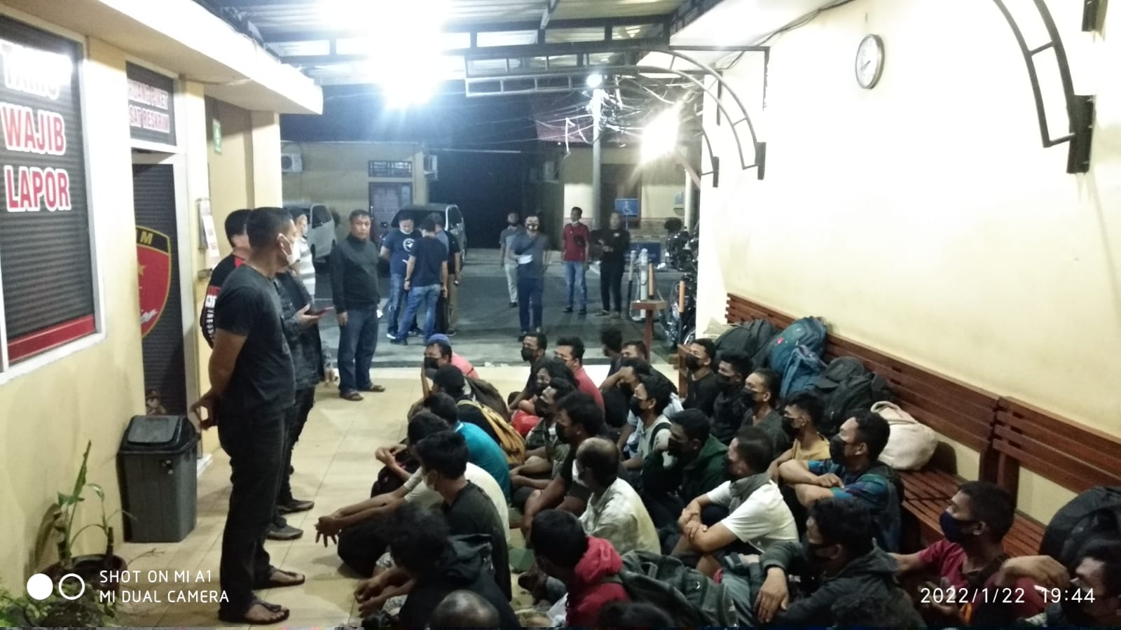 Polres Labuhanbatu Proses TKI yang Diamankan Pihak Polsek