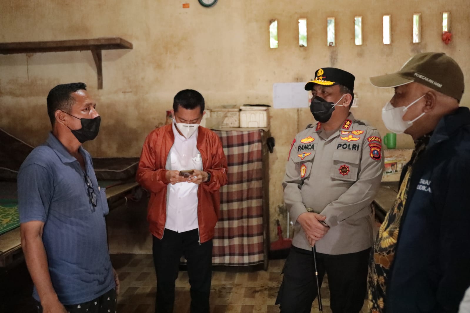 Komnas HAM & Kapolda Sumut Periksa Kerangkeng Dikediaman Bupati Langkat Non Aktif 