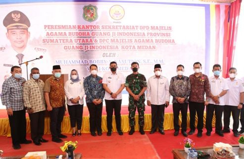 Walikota Medan Resmikan Kantor MABGI  Sumut & Medan