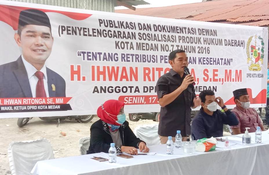 Sosper di Jalan Bakti, Ihwan Ritonga Ajak Warga Manfaatkan Pelayanan Kesehatan Gratis