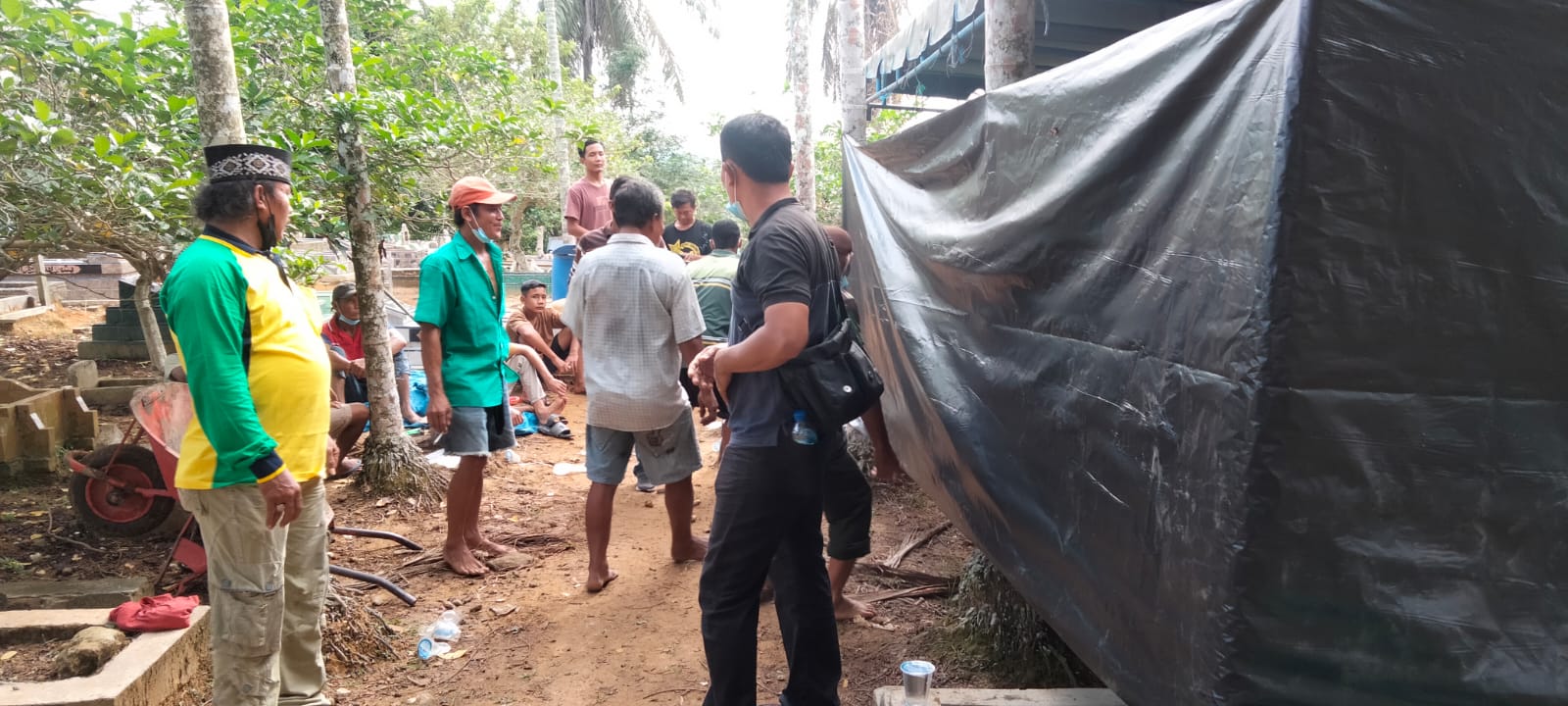 Poldasu Bongkar Kuburan Diduga Korban Tewas Dikerangkeng Milik Bupati Langkat Non Aktif Terbit Rencana