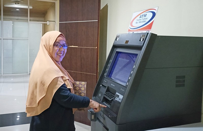 Mesin ATM Bank Sumut di Sekretariat Gedung DPRD Sudah Bisa Digunakan