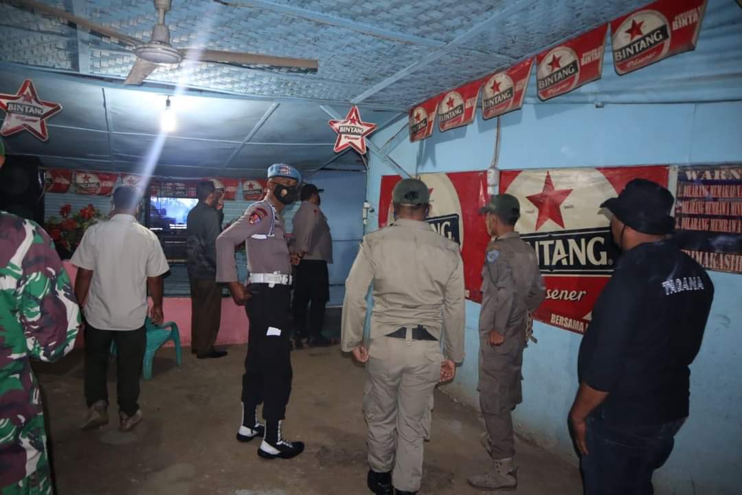 Jelang Ramadhan 1443 H, Polres Labuhanbatu Razia Tempat Hiburan Malam 