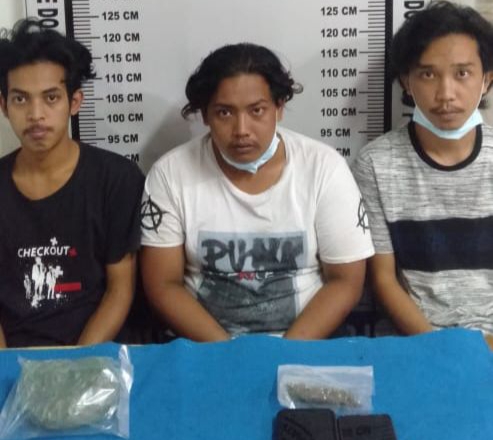 Komplotan Pengedar Ganja Siantar Dibekuk Tekab Narkoba