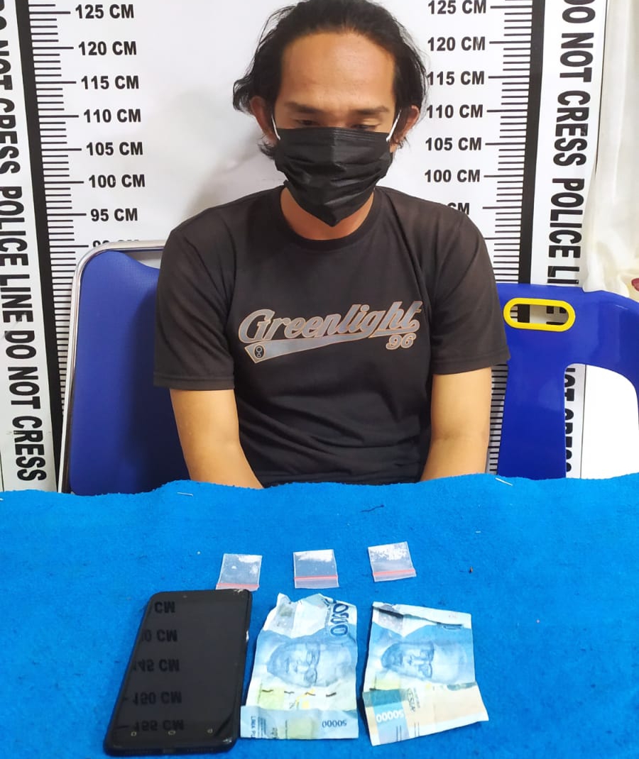 Pengedar Sabu Ditangkap, 1 Berhasil Kabur Sementara Sang Bandar DPO
