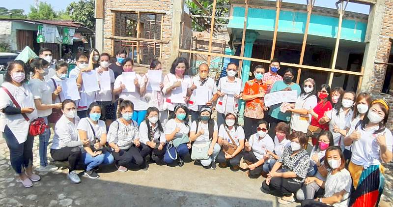 Hasyim SE Apresiasi LFCG Bantu Pembangunan Cetiya Kapilavastu