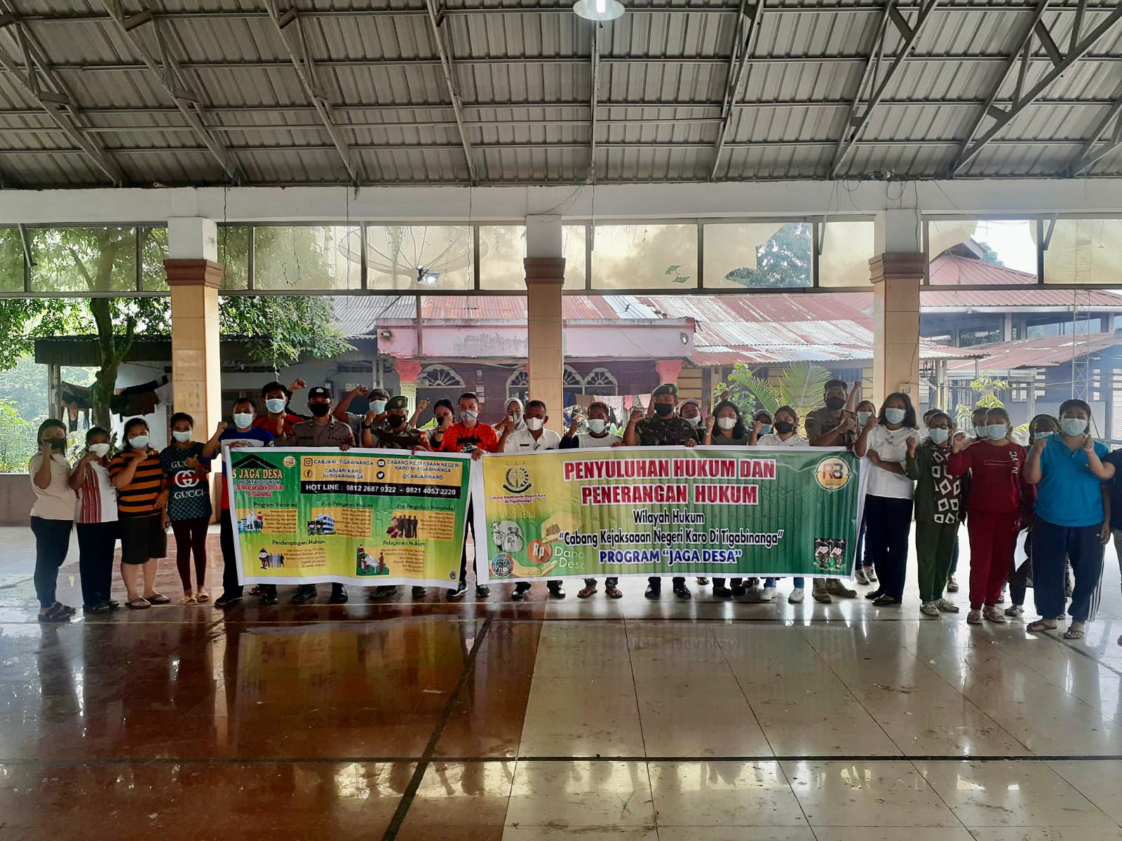 Kacabjari Tiga Binanga Lakukan Kegiatan Penyuluhan Hukum Dan Penerangan Hukum