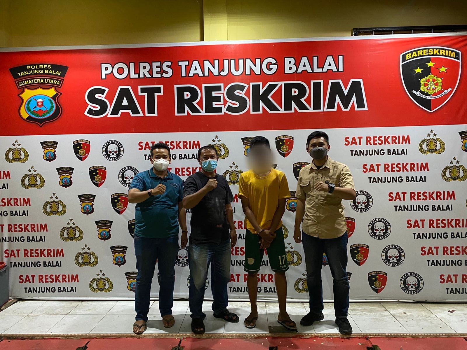 Sat Reskrim  Polres Tanjungbalai Ringkus Pelaku Pencabulan 