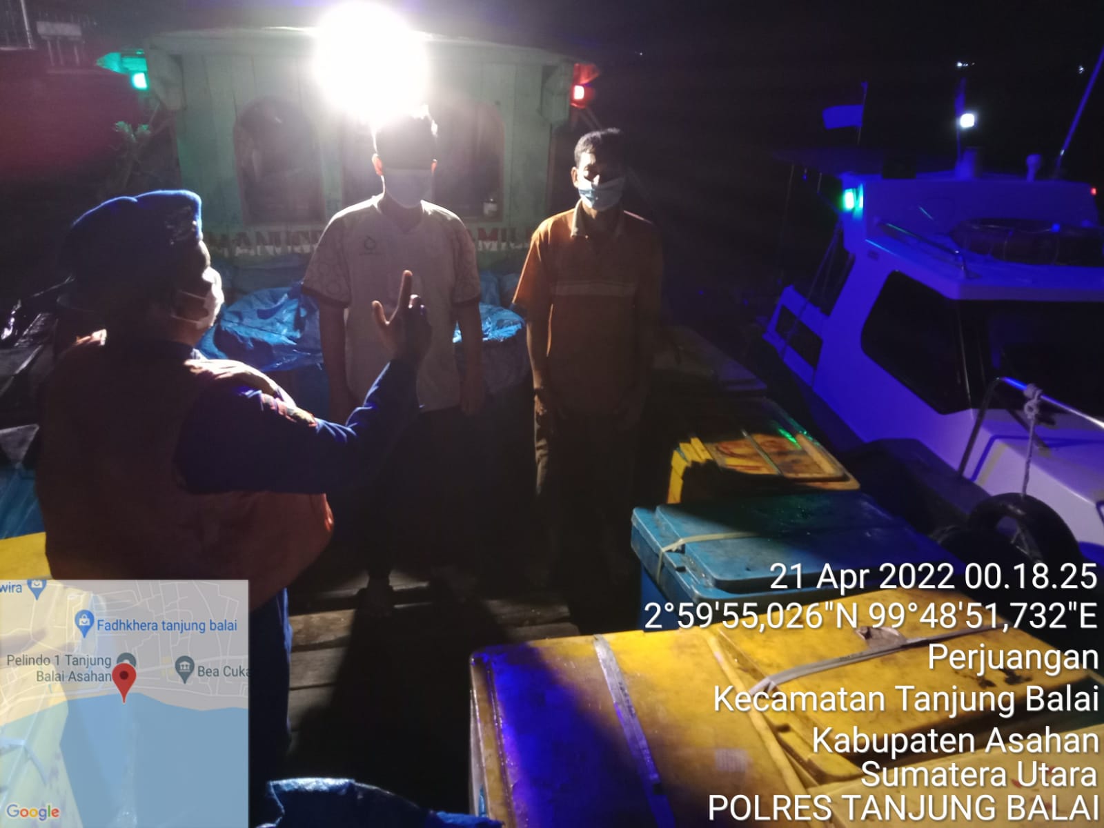 Satpolair Polres Tanjungbalai Laksanakan Patroli Perairan