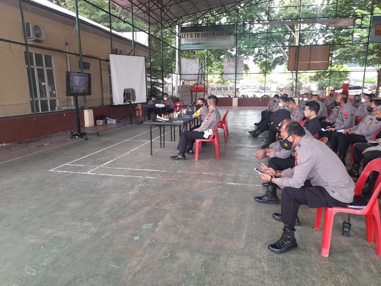 Kapolda Sumut Pimpin Langsung Zoom Meeting Latpra Ops Ketupat Toba 2022