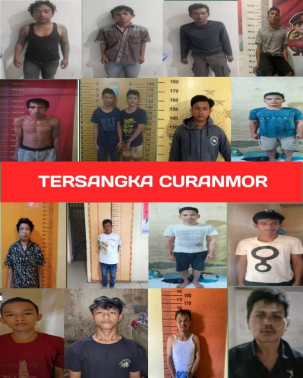 Hasil Sepekan, Polrestabes Medan Ringkus 25 Pelaku Curanmor
