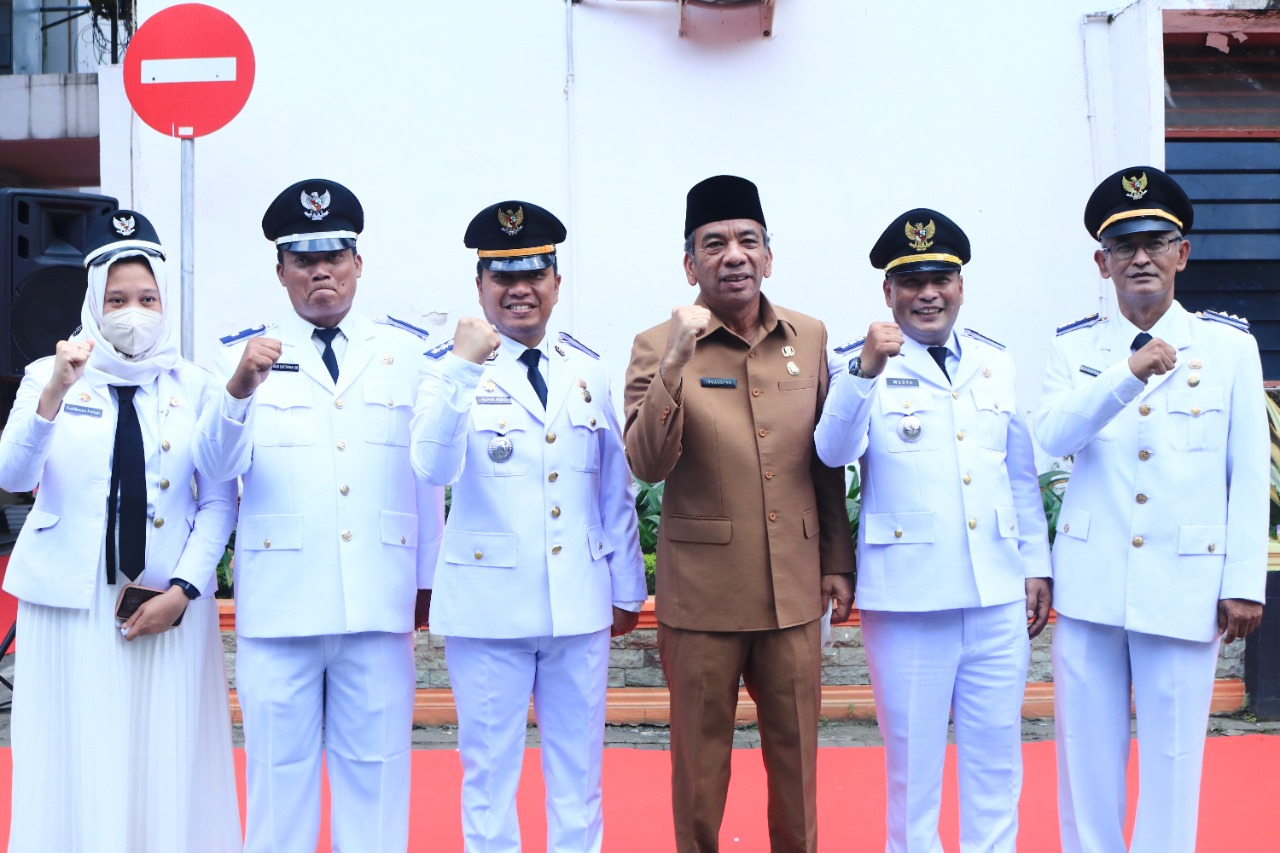 Pemko Binjai Lantik 78 Pejabat Eselon II,III & IV