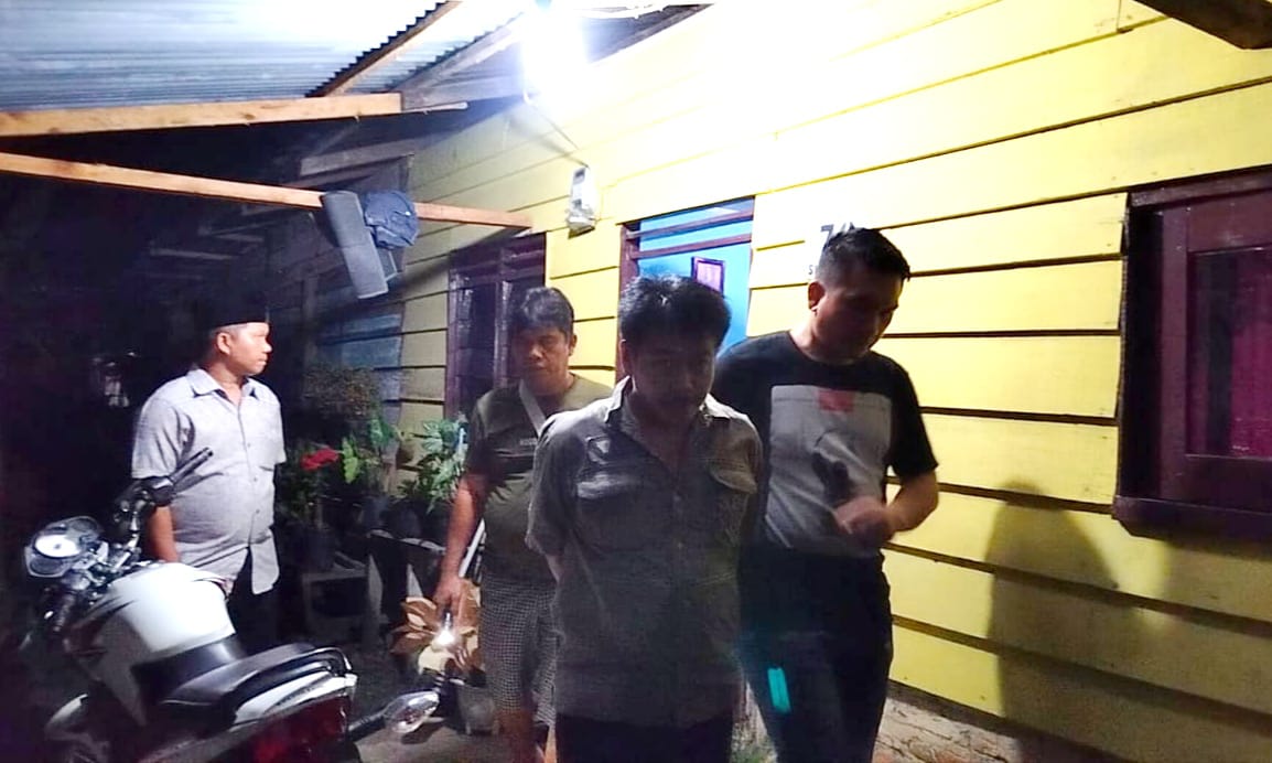 GKN Di Labura, Petugas Amankan Pelaku Dan Barang Bukti Sabu