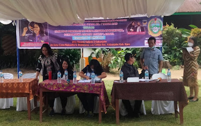 Anggota DPR Sumut, Dra.Ramita Br Sembiring Sosialisasi Pencegahan Dampak Narkoba di Dua Sekolah Kabanjahe