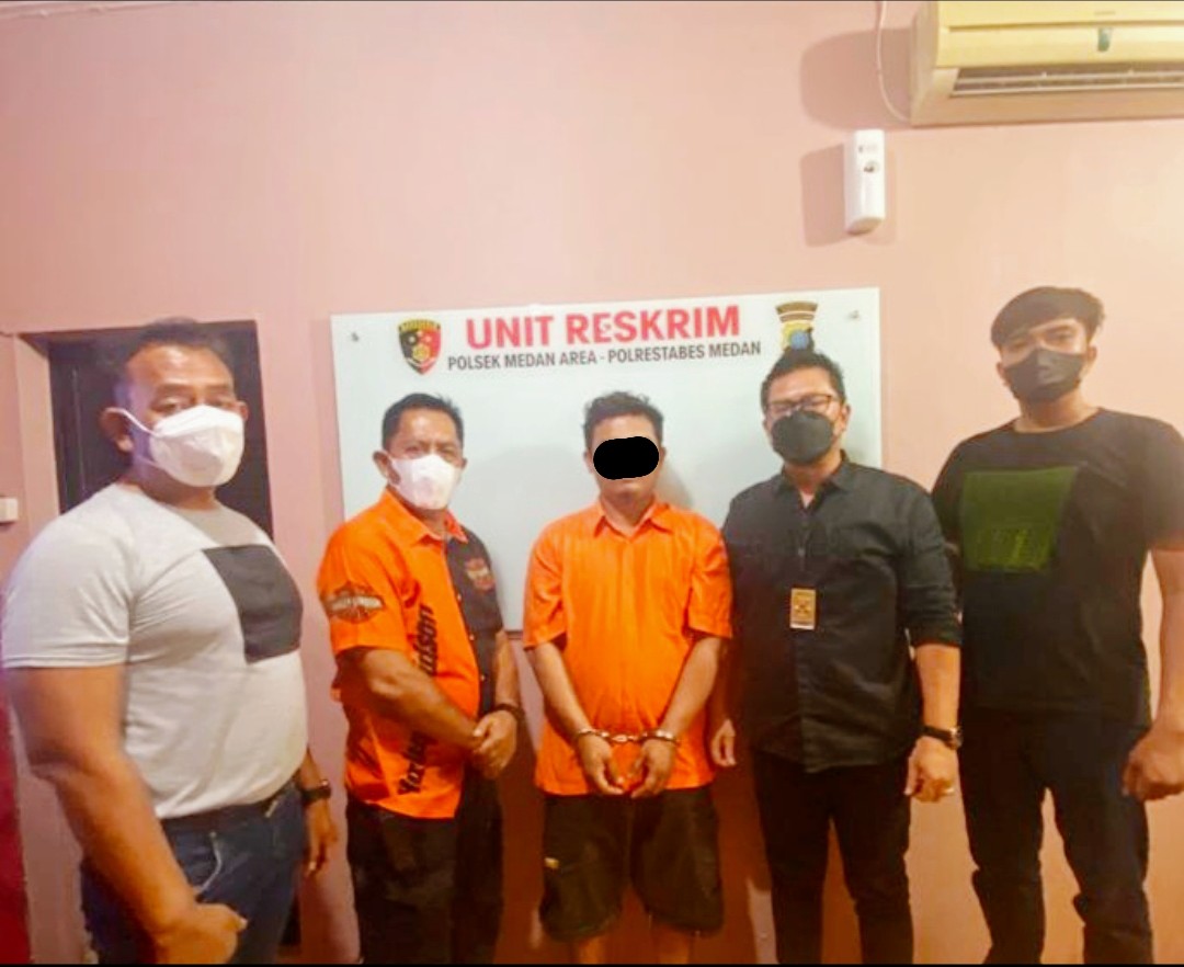 Perampok Sekaligus Bandar Narkoba Diciduk Tekab Polsek Medan Area