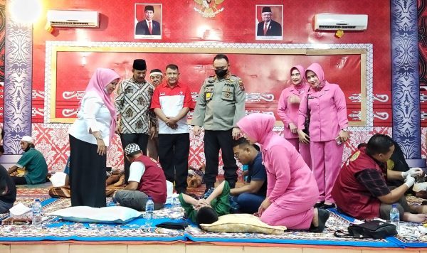 Polres Labuhanbatu Dan PC INTI Gelar Bakti Kesehatan