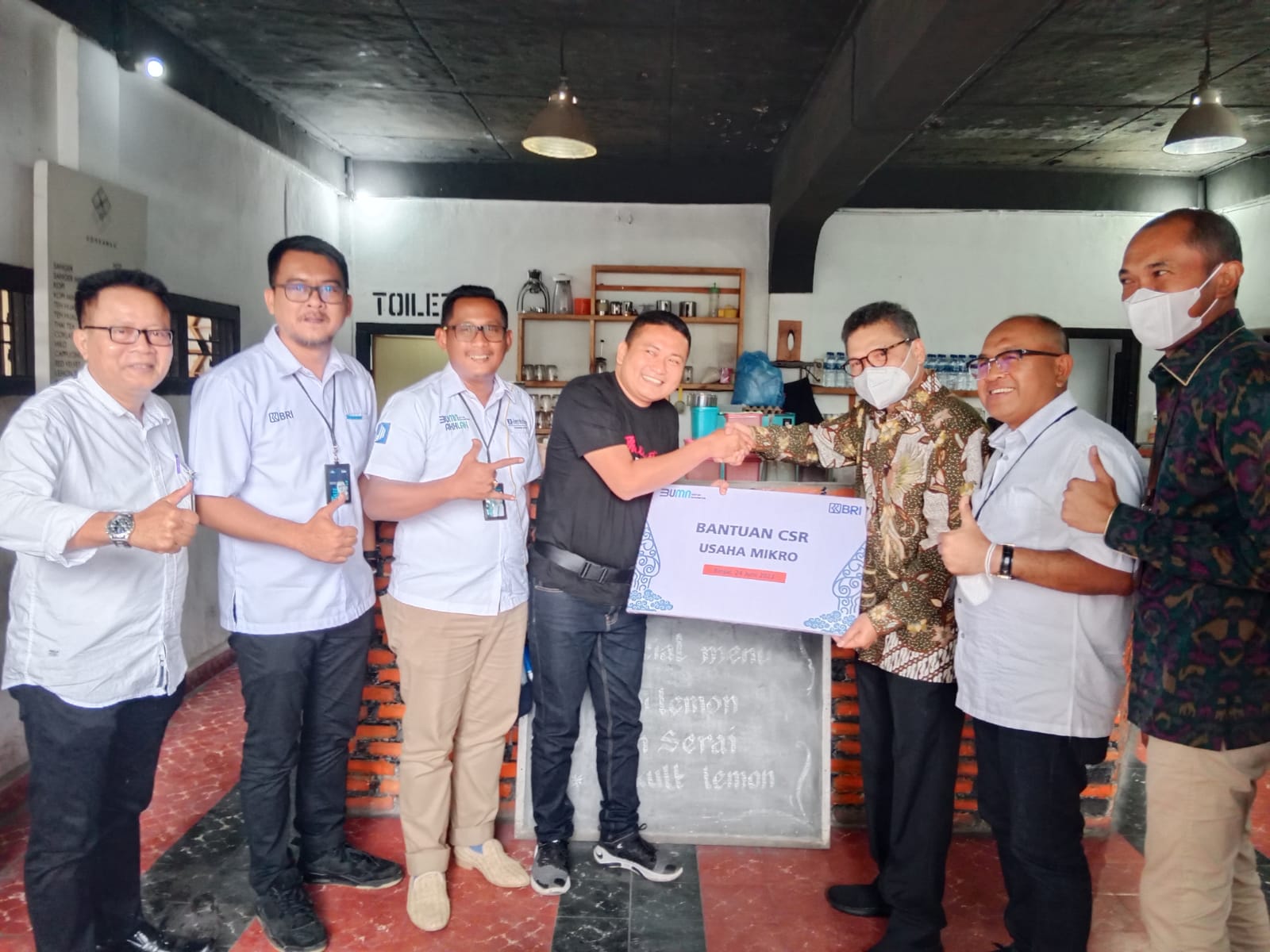 Deputi Bidang Koordinasi Ekonomi Makro dan Keuangan Berkunjung ke BRI Cab. Binjai