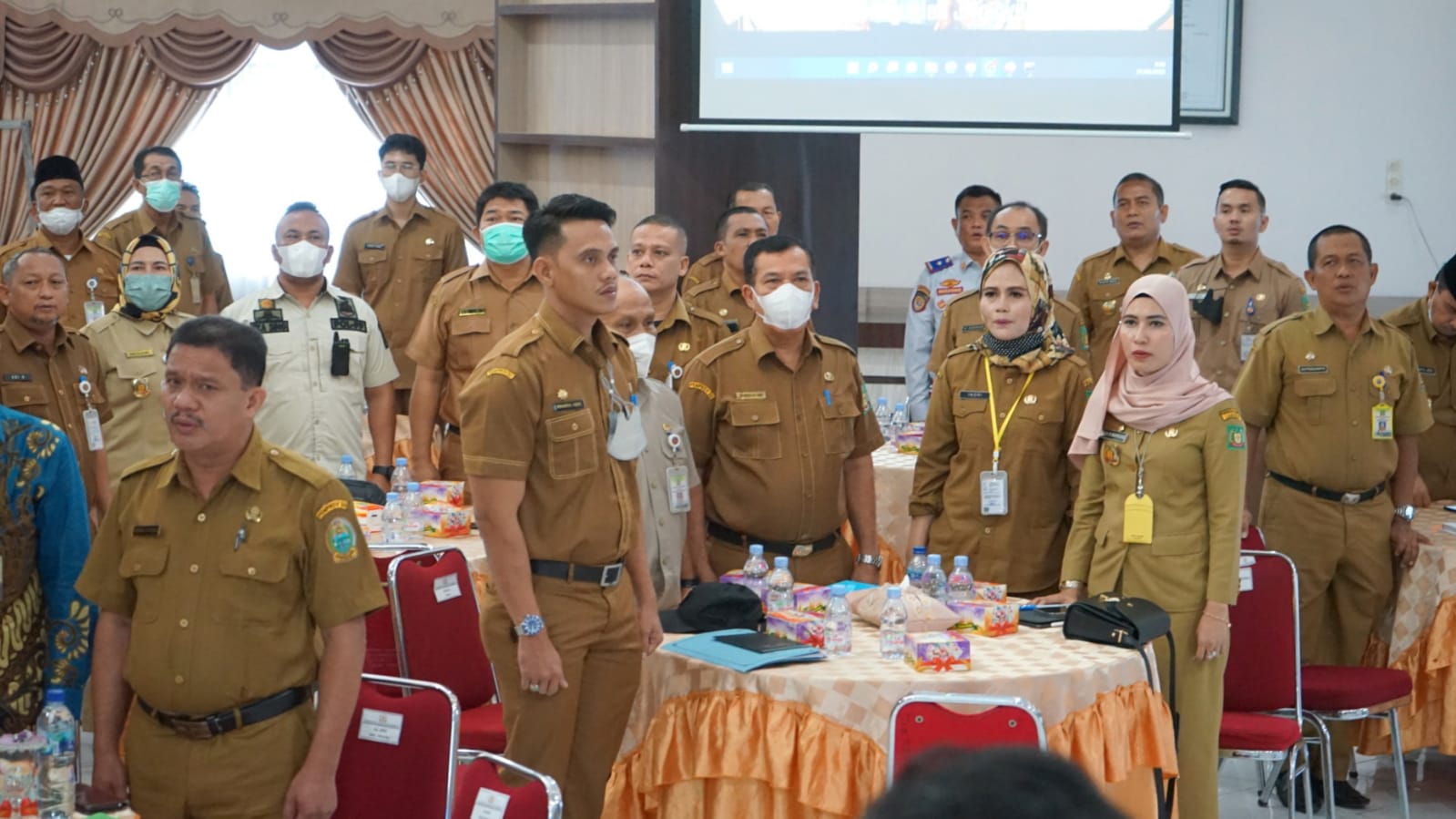 Ini Pesan Afandi Kepada Seluruh ASN Pemkab Langkat Saat menggelar Bimtek