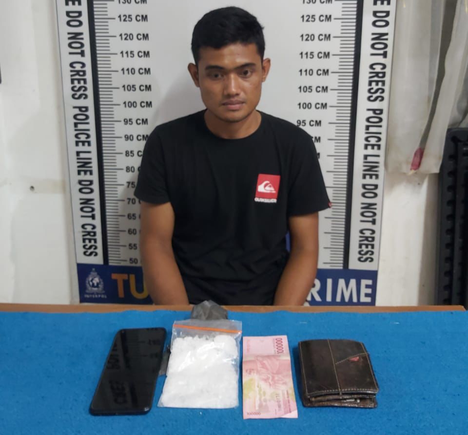 Bandar Sabu Siantar Ditangkap, Barbutnya 35 Gram