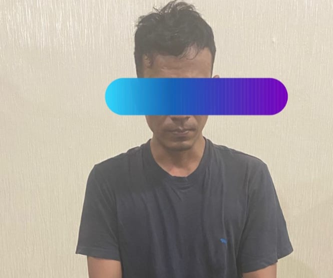 Satres Narkoba Polres Karo Amankan  Pengedar Sabu di Desa Kuta Buluh