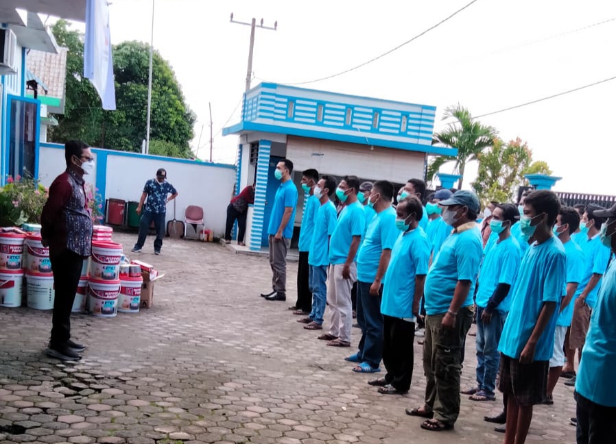 Padat Karya dilingkungan Direktorat Jendral Perhubungan Laut Wilayah Kerja Kabupaten Langkat