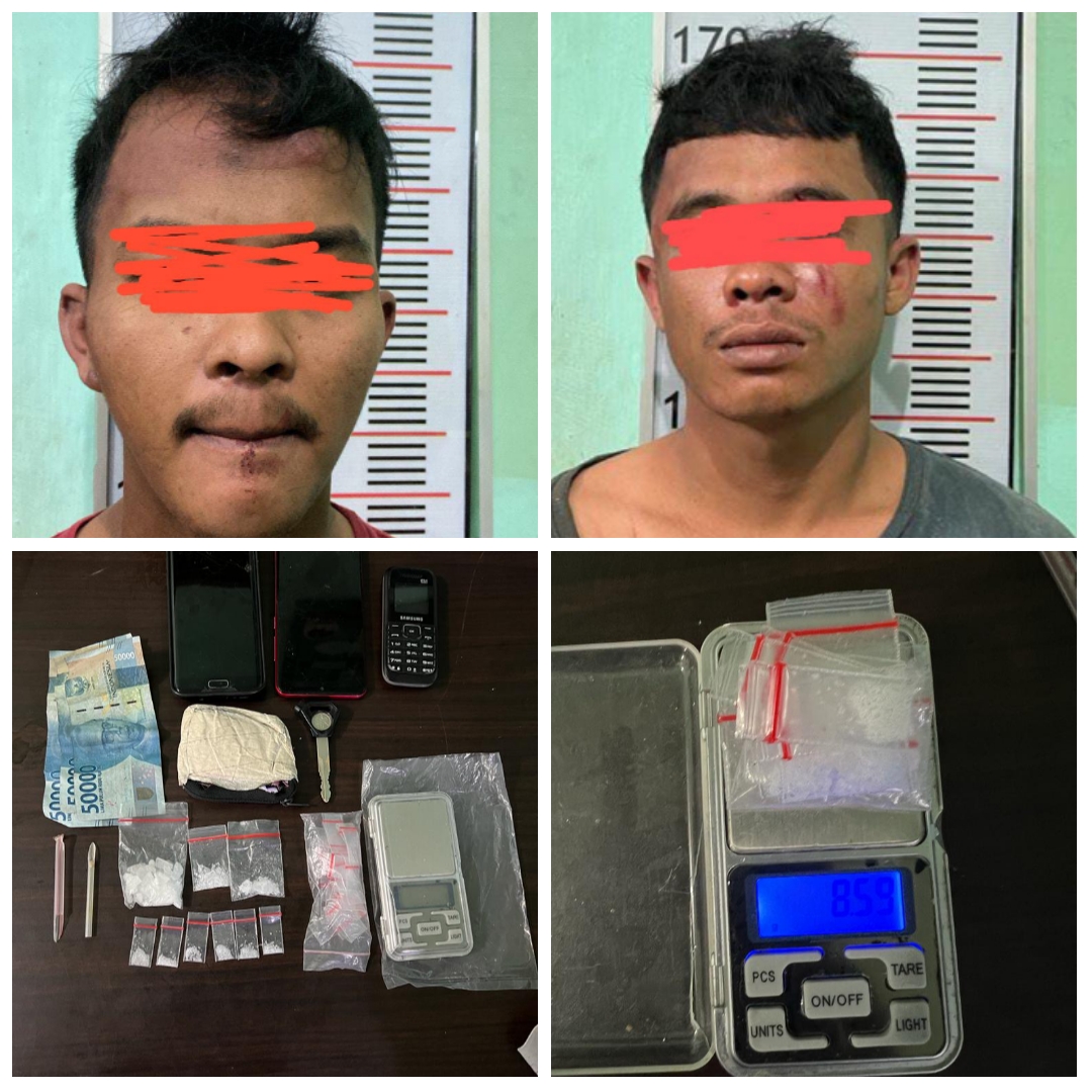 Dua Residivis Kembali Ditangkap Bontot Sabu