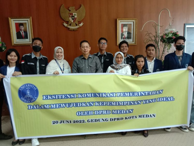 DPRD Medan Medan Terima Kunjungan Mahasiswa Fisip UMA