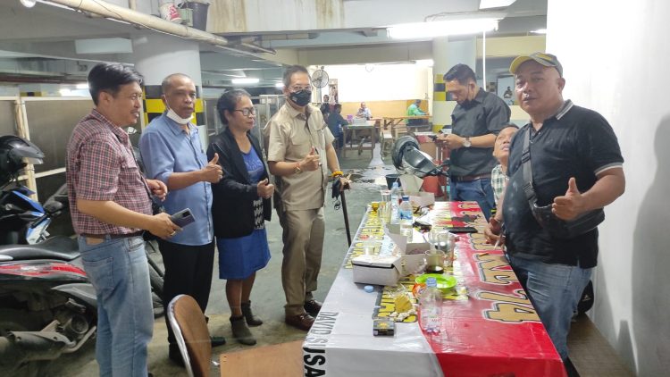 Wong Chun Sen Sambangi Press Room Wartawan DPRD Medan