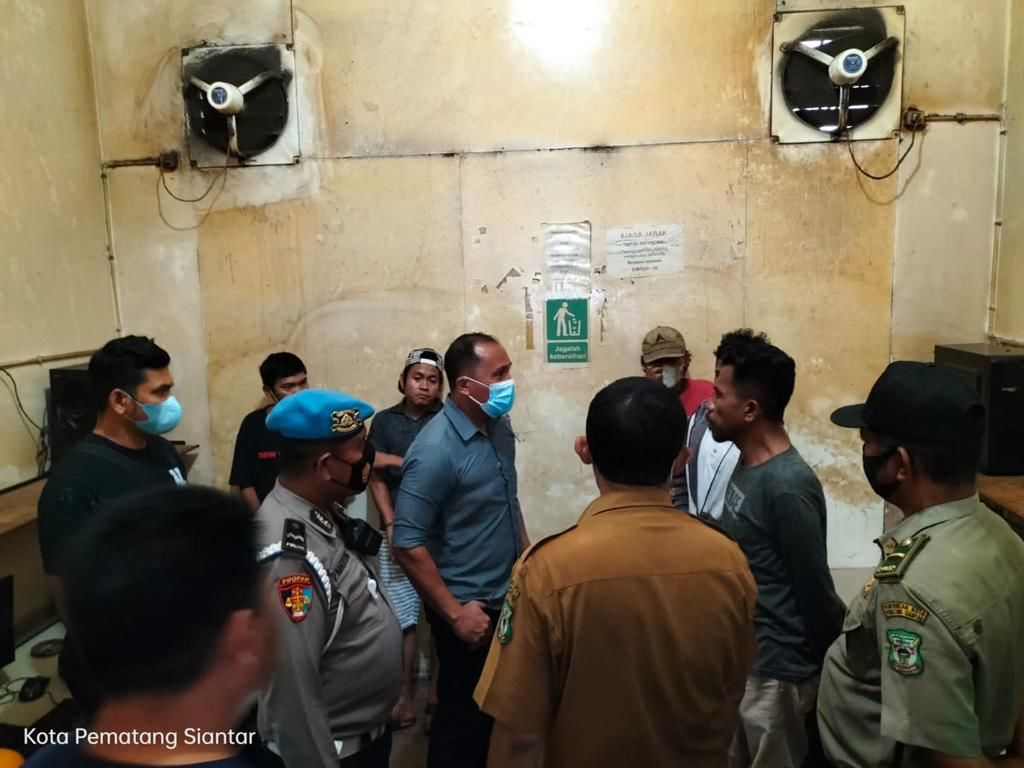 Polisi,TNI & BNN Grebek Warnet, 1 Pengunjung Kedapatan Bawa ‘Siputih’