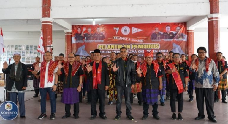 Sah..!! Beres Brahmana Kembali Di Lantik Ketua DPD Pemuda Merga Silima Periode 2022-2027