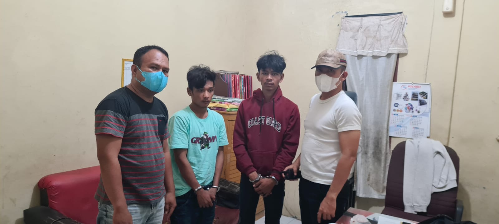 2 Pencuri di Gudang Botot & Grosir Diamankan Tekab Polsek Teluk Nibung  