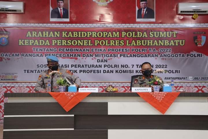 Kombes Pol Joas Feriko : Etika Bidang Profesi Pengamanan Harus Ditingkatkan