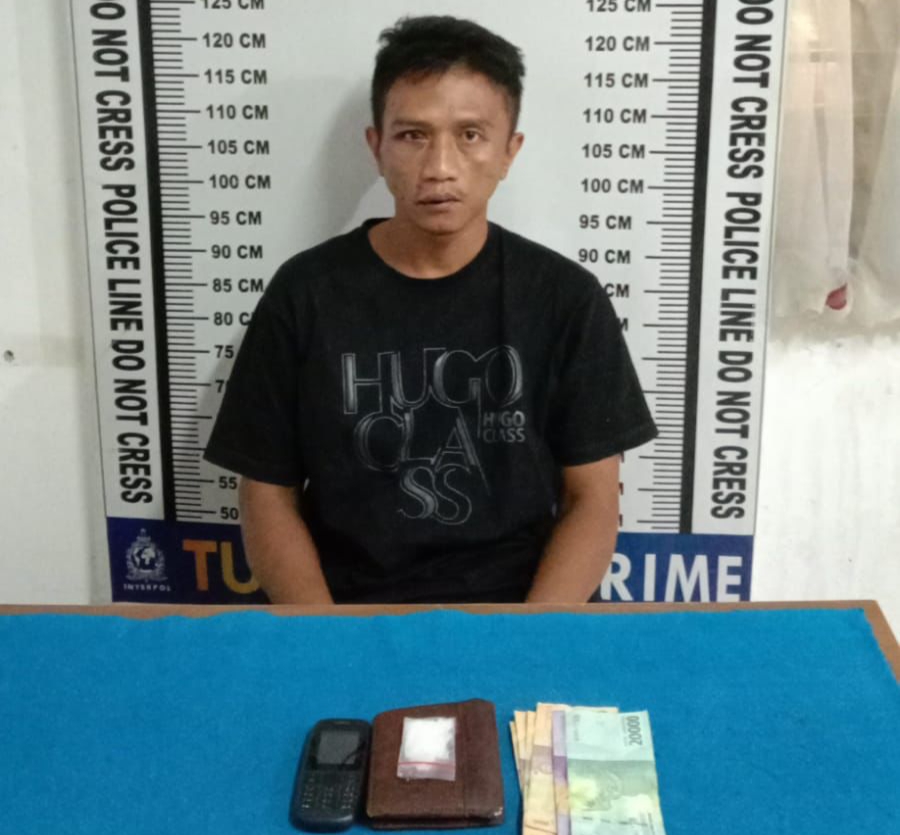 Pengedar Narkoba di Simalungun Ditangkap Sat Narkoba Polres Siantar