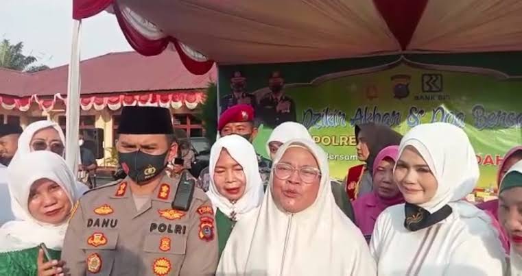 Polres Langkat Gelar Doa & Zikir Akbar